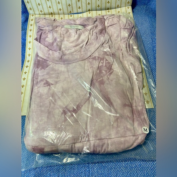 NWT Caroline Couture Tie Die Wide Leg Stretchy Jumpsuit - Picture 2 of 5